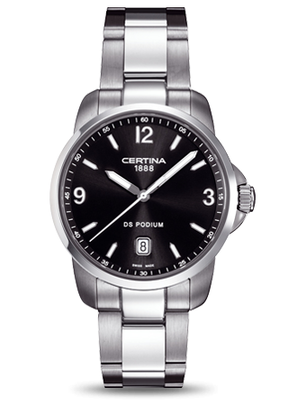 Certina DS Podium 3 Hands Black C0014101105700
