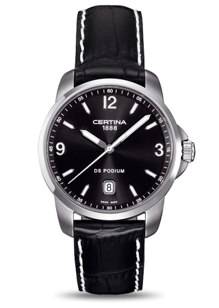 Certina DS Podium 3 Hands Black C0014101605701