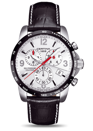 Certina DS Podium Big Size Chrono Silver C0016172603700