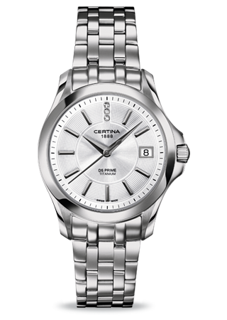 Certina DS Prime Lady Silver C0042104403600