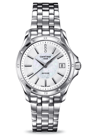 Certina DS Prime Lady Silver Diamond Bracelet C0042106111600