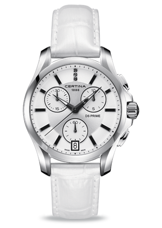 Certina DS Prime Chronograph White C0042171603600