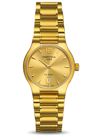 Certina DS Spel Lady Round Yellow C0122093302700