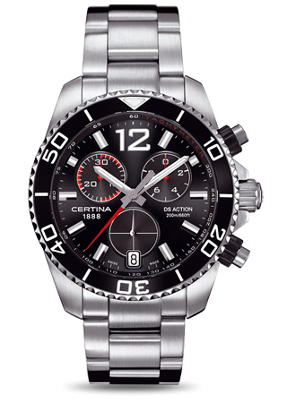 Certina DS Action Chronograph Black C013.417.11.057.00