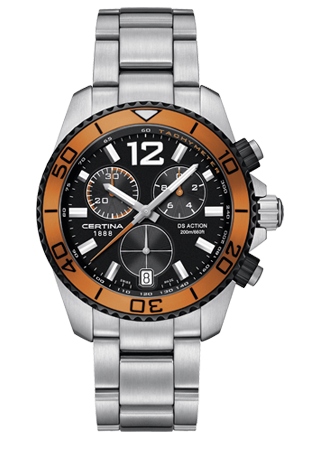 Certina DS Action Chronograph Orange C013.417.21.057.01