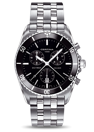 Certina DS First Ceramic Chronograph Bracelet C0144171105100
