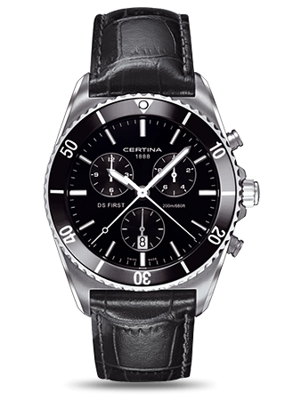 Certina DS First Ceramic Chronograph Leather C0144171605100