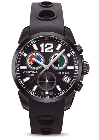 Certina DS Rookie Chronograph Black C0164171705701
