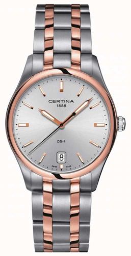Certina DS 4 Two Tone / Silver / Bracelet C022.410.22.031.00