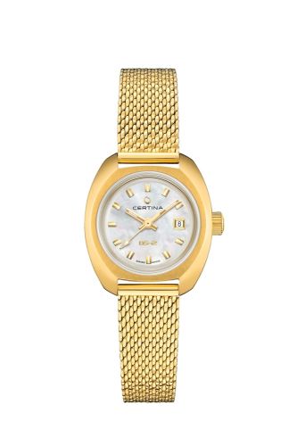 Certina DS-2 Lady Yellow Gold / MOP / Mesh C024.207.33.111.00