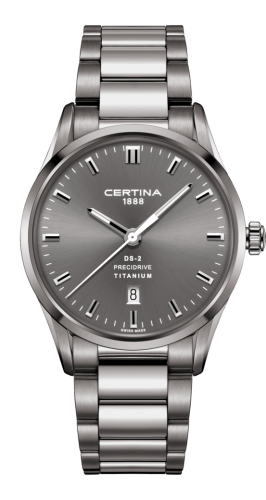 Certina DS-2 Quartz Titanium / Grey / Bracelet C024.410.44.081.20