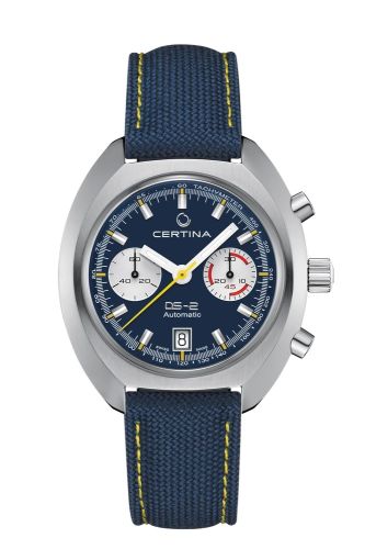Certina DS-2 Chronograph Automatic Stainless Steel / Blue C024.462.18.041.00