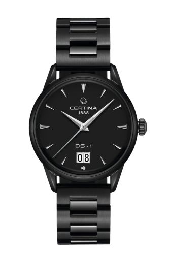 Certina DS-1 Big Date Powermatic 80 PVD / Black / Bracelet C029.426.33.051.00