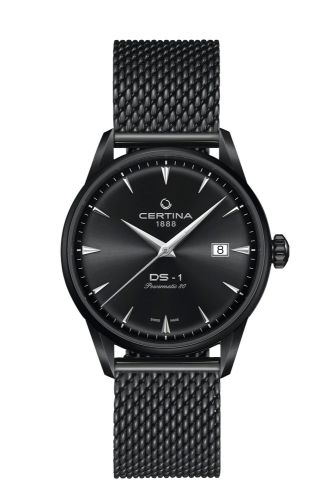 Certina DS-1 Powermatic 80 40 PVD / Black / Mesh C029.807.33.051.00