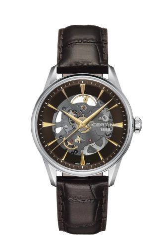 Certina DS-1 Skeleton Stainless Steel / Grey C029.907.16.081.00