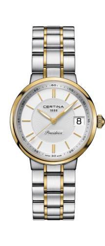 Certina DS Stella Stainless Steel - Yellow Gold / Silver / Bracelet C031.210.22.031.00