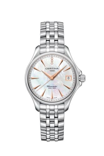 Certina DS Action Diamonds 33.8 Stainless Steel / MOP C032.051.11.116.00