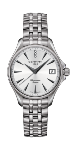 Certina DS Action Diamonds 33.8 Titanium / Silver C032.051.44.036.00