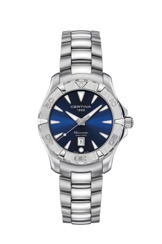 Certina DS Action Lady Stainless Steel / Blue / Bracelet C032.251.11.041.00