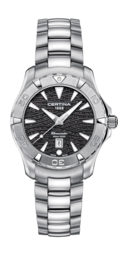 Certina DS Action Lady Stainless Steel / Black / Bracelet C032.251.11.051.09