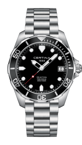 Certina DS Action Diver PreciDrive Stainless Steel / Black / Bracelet C032.410.11.051.00