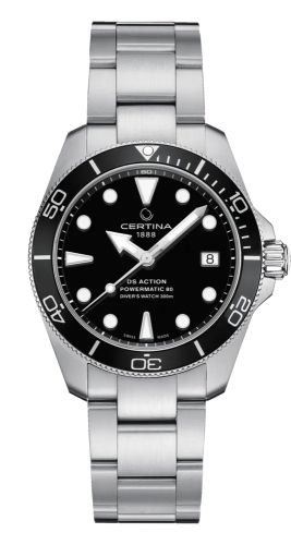 Certina DS Action Diver 38 Powermatic 80 Stainless Steel / Black C032.807.11.051.00