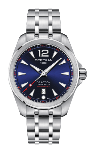Certina DS Action 41 Quartz Stainless Steel / Blue C032.851.11.047.00