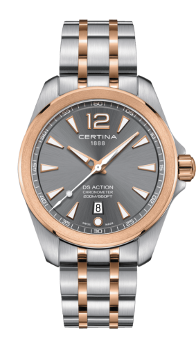 Certina DS Action 41 Quartz Two Tone / Grey C032.851.22.087.00