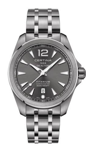 Certina DS Action 41 Quartz Titanium / Grey C032.851.44.087.00