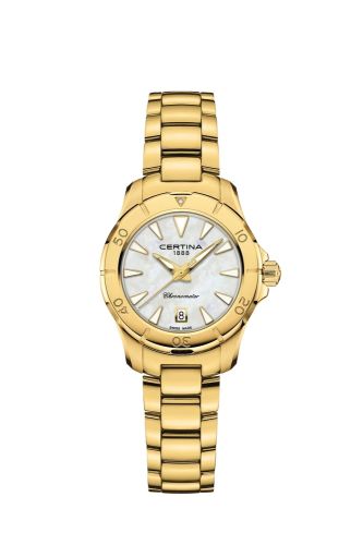 Certina DS Action Lady 29 Yellow Gold / MOP C032.951.33.111.00