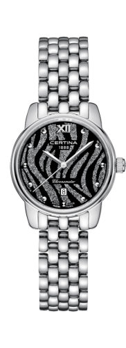 Certina DS-8 Lady Stainless Steel / Black / Bracelet C033.051.11.058.00