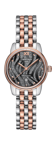 Certina DS-8 Lady Stainless Steel - Rose Gold / Grey / Bracelet C033.051.22.088.00