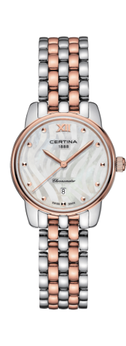 Certina DS-8 Lady Stainless Steel - Rose Gold / MOP / Bracelet C033.051.22.118.00