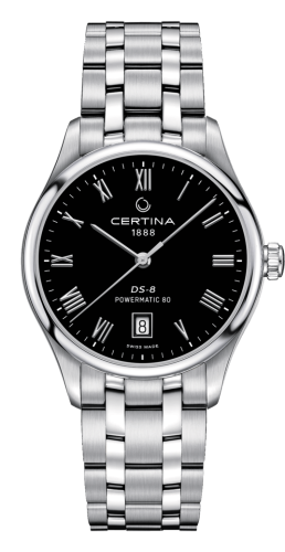 Certina DS-8 Powermatic Stainless Steel / Black / Bracelet C033.407.11.053.00