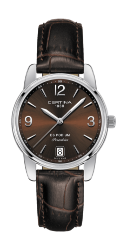 Certina DS Podium 33 Stainless Steel / Brown / Strap C034.210.16.297.00