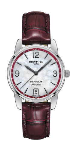 Certina DS Podium 33 Stainless Steel / MOP / Strap C034.210.16.427.00