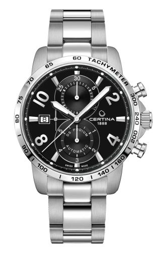 Certina DS Podium Chronograph Automatic Stainless Steel / Black / Bracelet C034.427.11.057.00