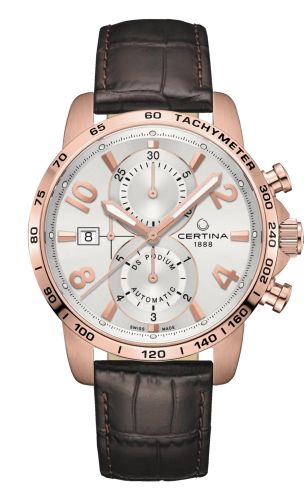 Certina DS Podium Chronograph Automatic Rose / Silver C034.427.36.037.00