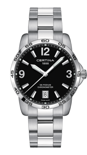 Certina DS Podium 40 Stainless Steel / Black / Bracelet C034.451.11.057.00