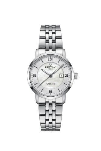 Certina DS Caimano Lady Automatic 29 Stainless Steel / MOP / Bracelet C035.007.11.117.00