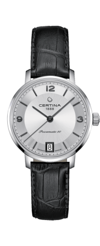 Certina DS Caimano Powermatic 80 Stainless Steel / Silver / Strap C035.207.16.037.00