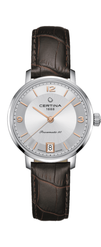 Certina DS Caimano Powermatic 80 Stainless Steel / Silver / Strap C035.207.16.037.01