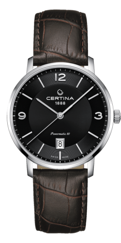 Certina DS Caimano Powermatic 80 Stainless Steel / Black / Strap C035.407.16.057.00