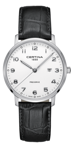 Certina DS Caimano 39 Stainless Steel / White / Strap C035.410.16.012.00