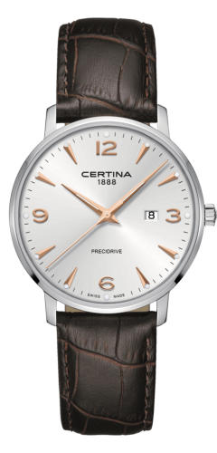 Certina DS Caimano 39 Stainless Steel / Silver / Strap C035.410.16.037.01