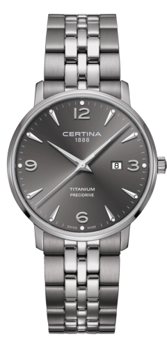 Certina DS Caimano 39 Titanium / Grey / Bracelet C035.410.44.087.00