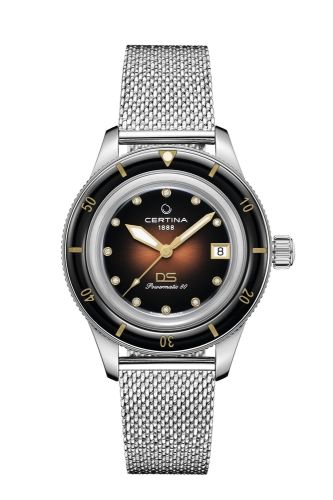 Certina DS PH200M 39 Stainless Steel / Brown Gradient / Mesh C036.207.11.296.00