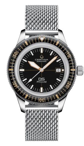 Certina DS PH200M Stainless Steel / Black / Mesh C036.407.11.050.01