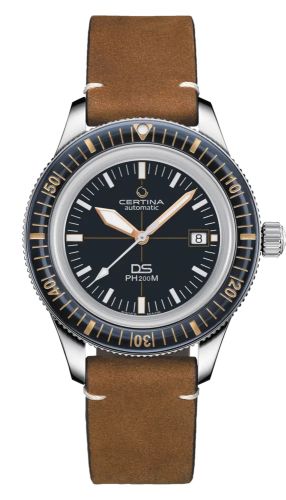 Certina DS PH200M Stainless Steel / Blue / Calf C036.407.16.040.00