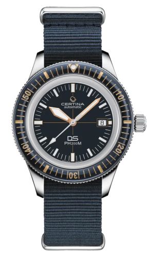 Certina DS PH200M Stainless Steel / Blue / NATO C036.407.18.040.00
